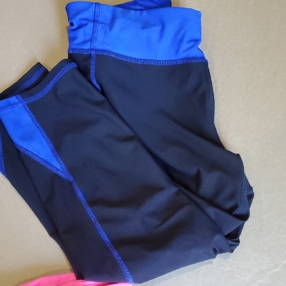 Xersion Pink and Blue Track Pants Athletic Performance Wear 2 Pairs Medium - Picture 7 of 8